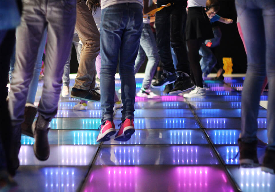 teambuilding winter - winterproof - energy floor party