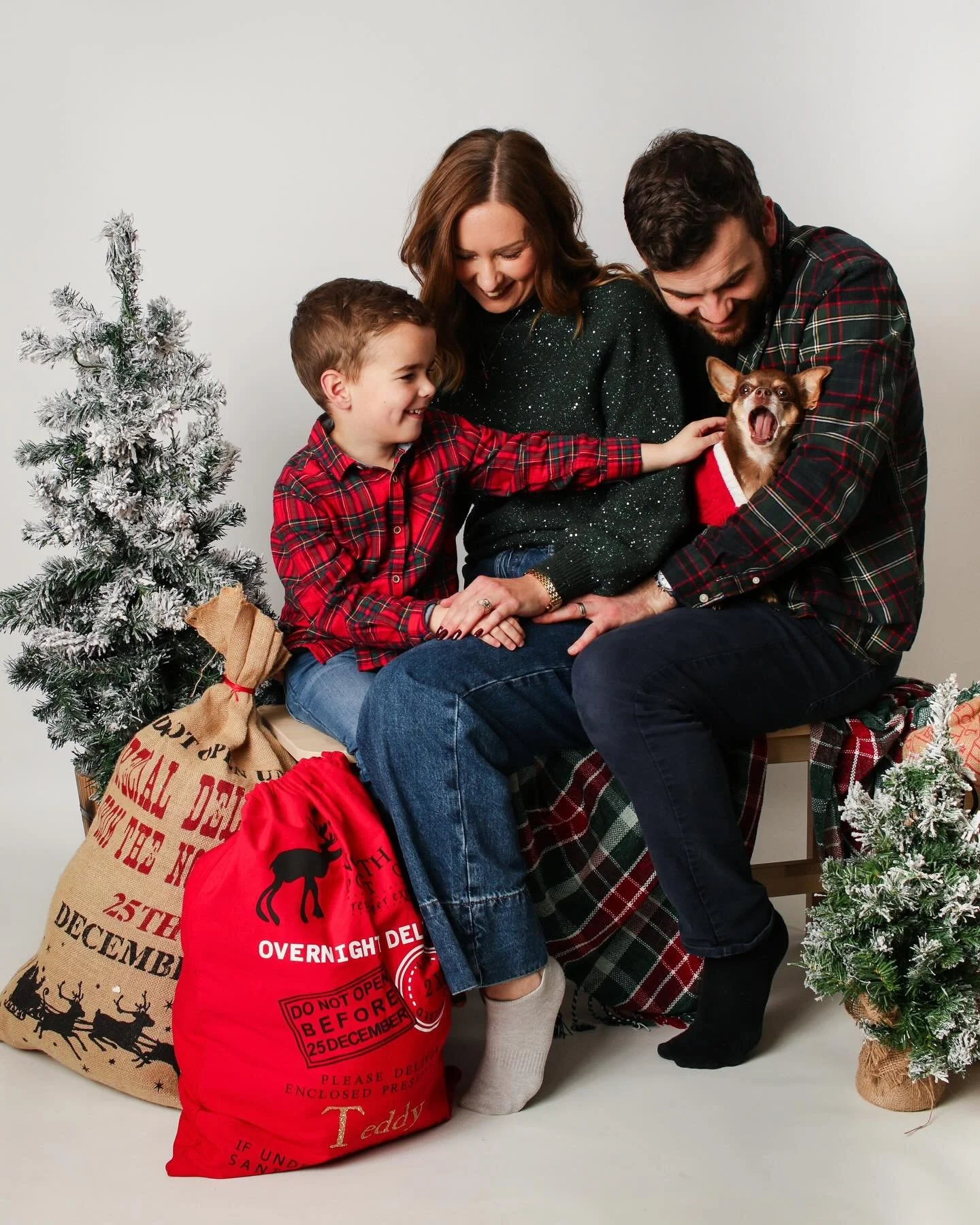 🌲Festive Shoots 🌲

Wow, what an incredible response! Thank you, thank you! 

Weekend appointments are now fully booked in the studio. 

Next week we will be posting our availabilty that&rsquo;s left up until Christmas. This weekend we are in a nurs