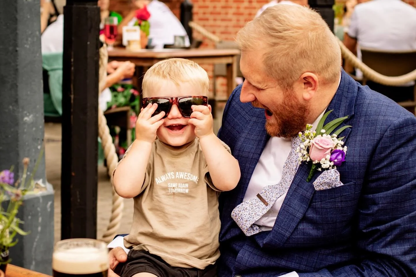 &lsquo;Morning preparations&rsquo; doesn&rsquo;t have to be actually getting ready, it can be you all just catching up before your guests arrive. Especially if you can squeeze in a drink or two!