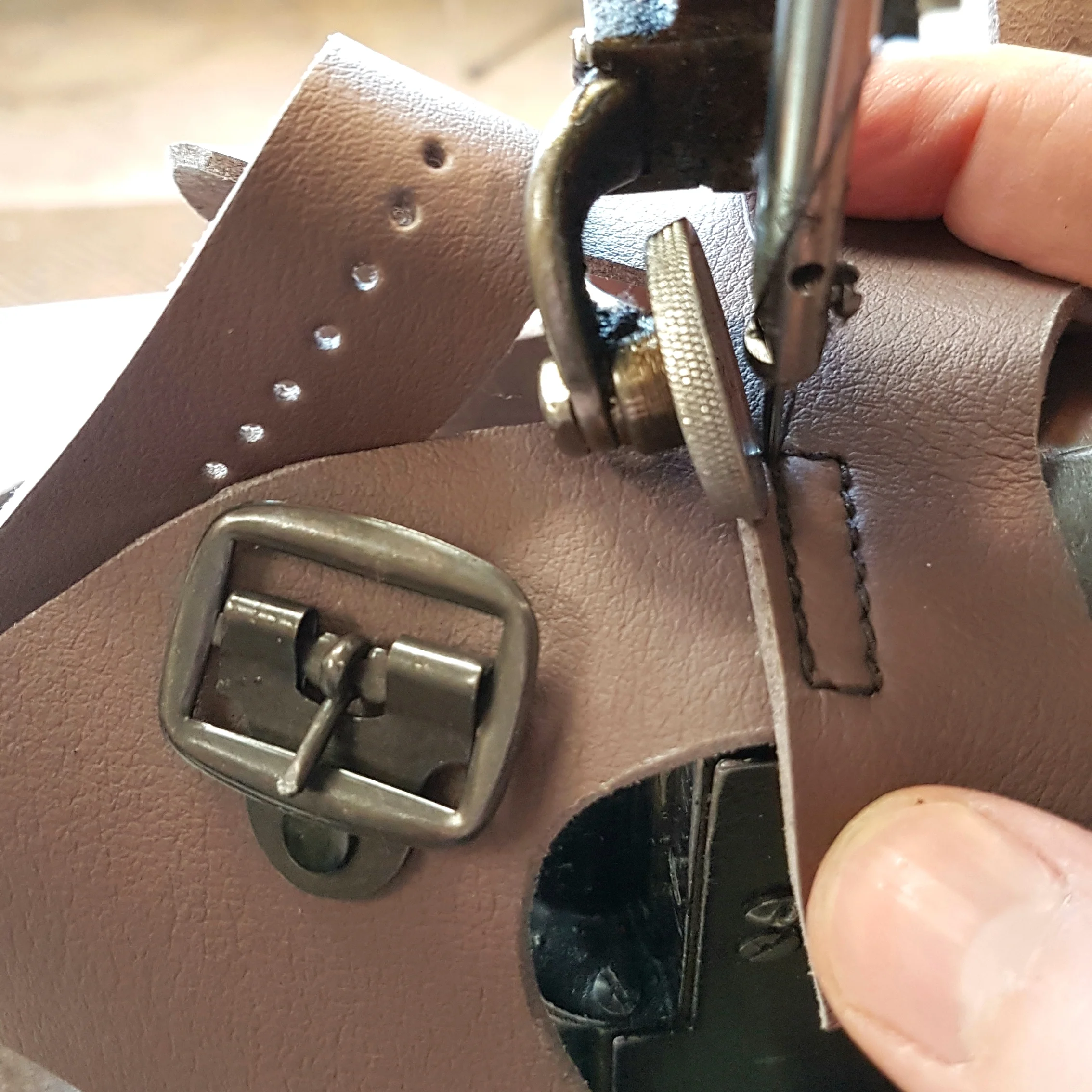 Vegan sandals made to order, made in Sheffield, England, UK