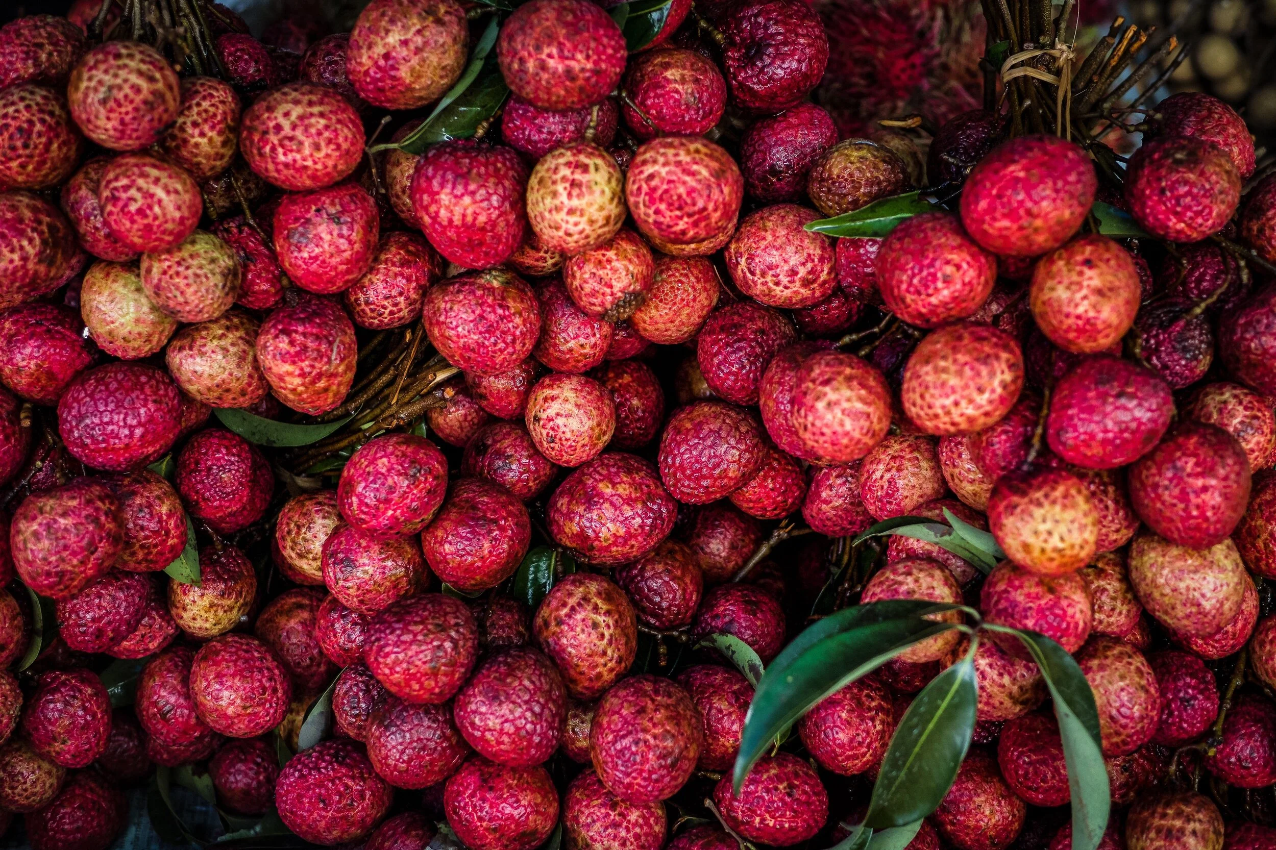 Mmm… lychees. Photo by Nik Ramzi Nik Hassan