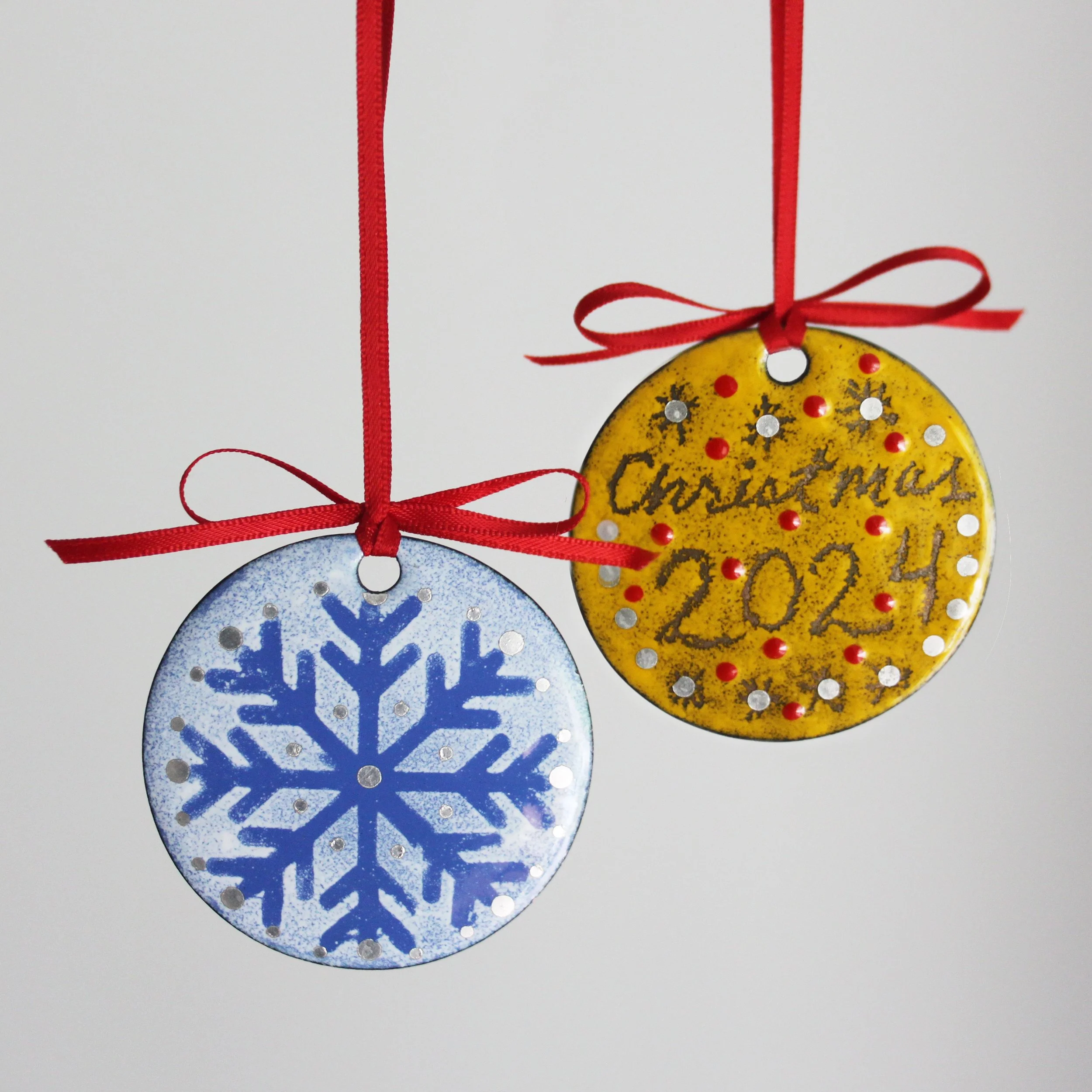 Enamel Christmas Decorations & Gifts
