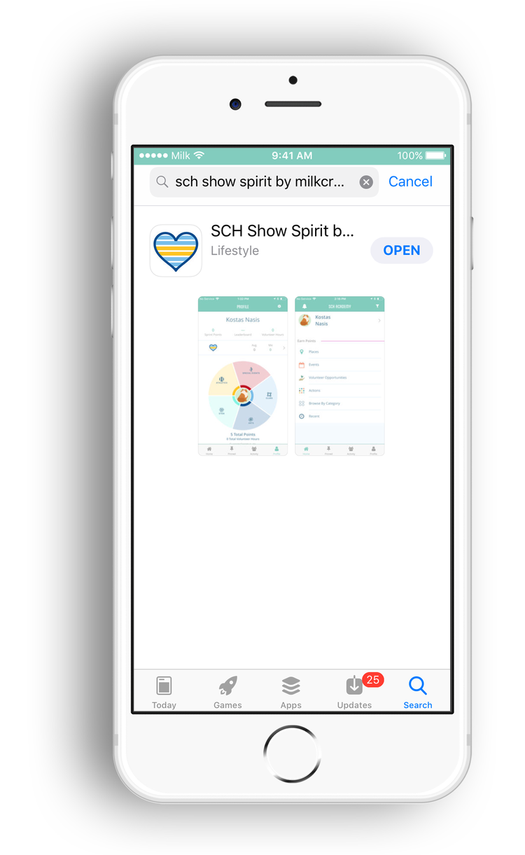 SCH Show Spirit App Download iOS Android Store
