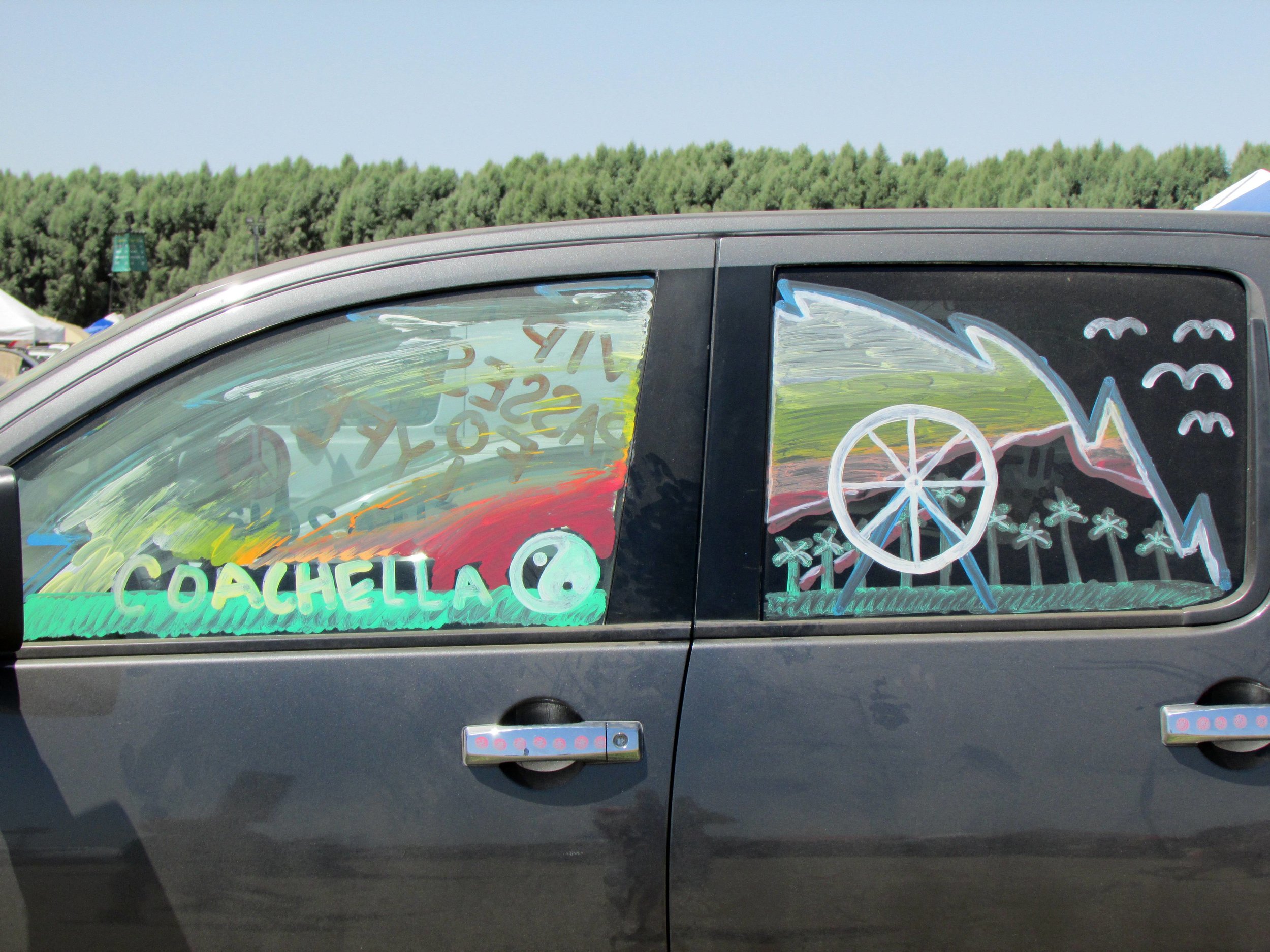 5 - Spotted some entries to Carpoolchella, Coachella's sustainability initiative & ticket lottery.JPG