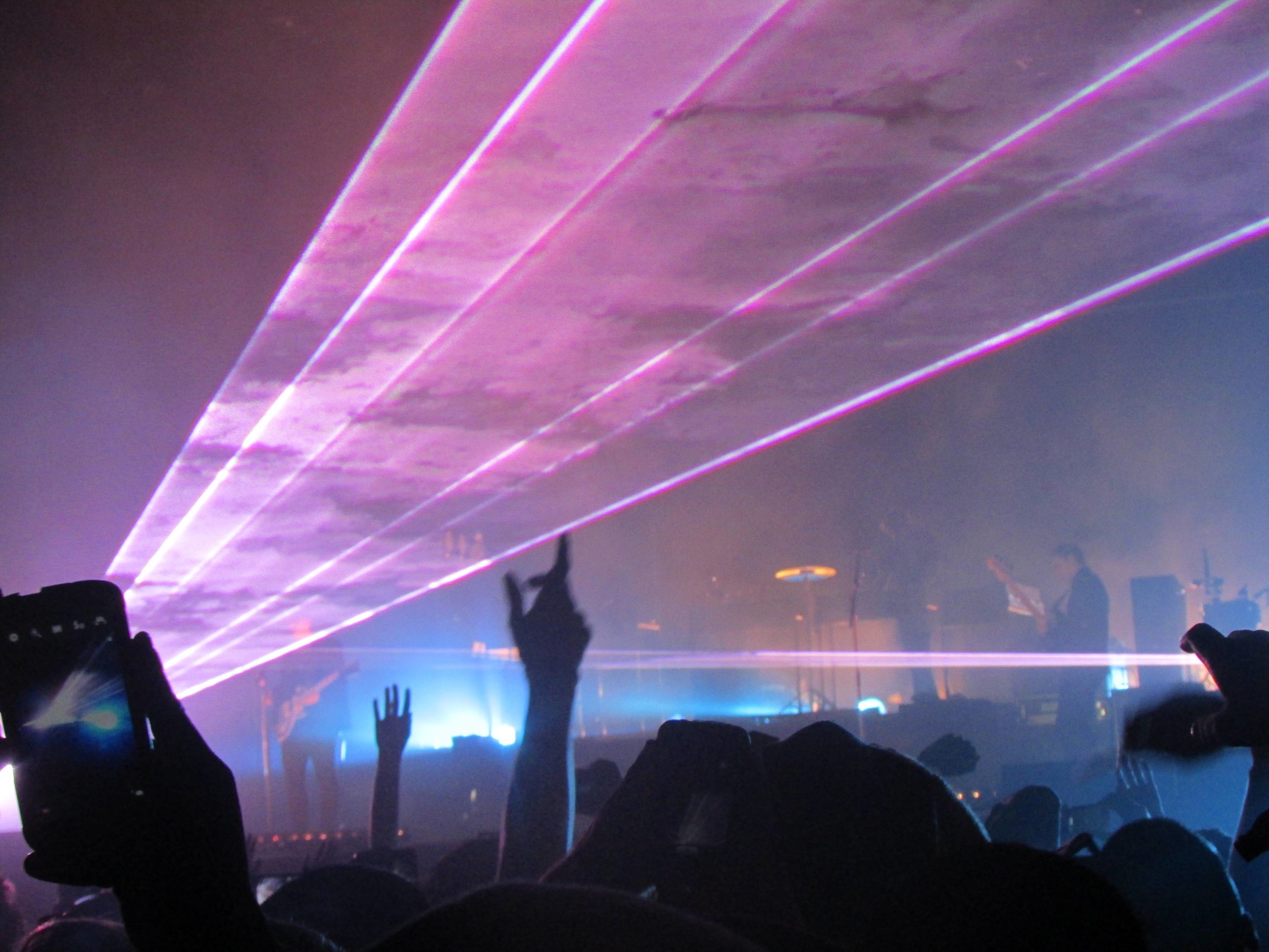 6 - The light show for The xx's set on the main Coachella Stage occasionally dazzled to life.JPG