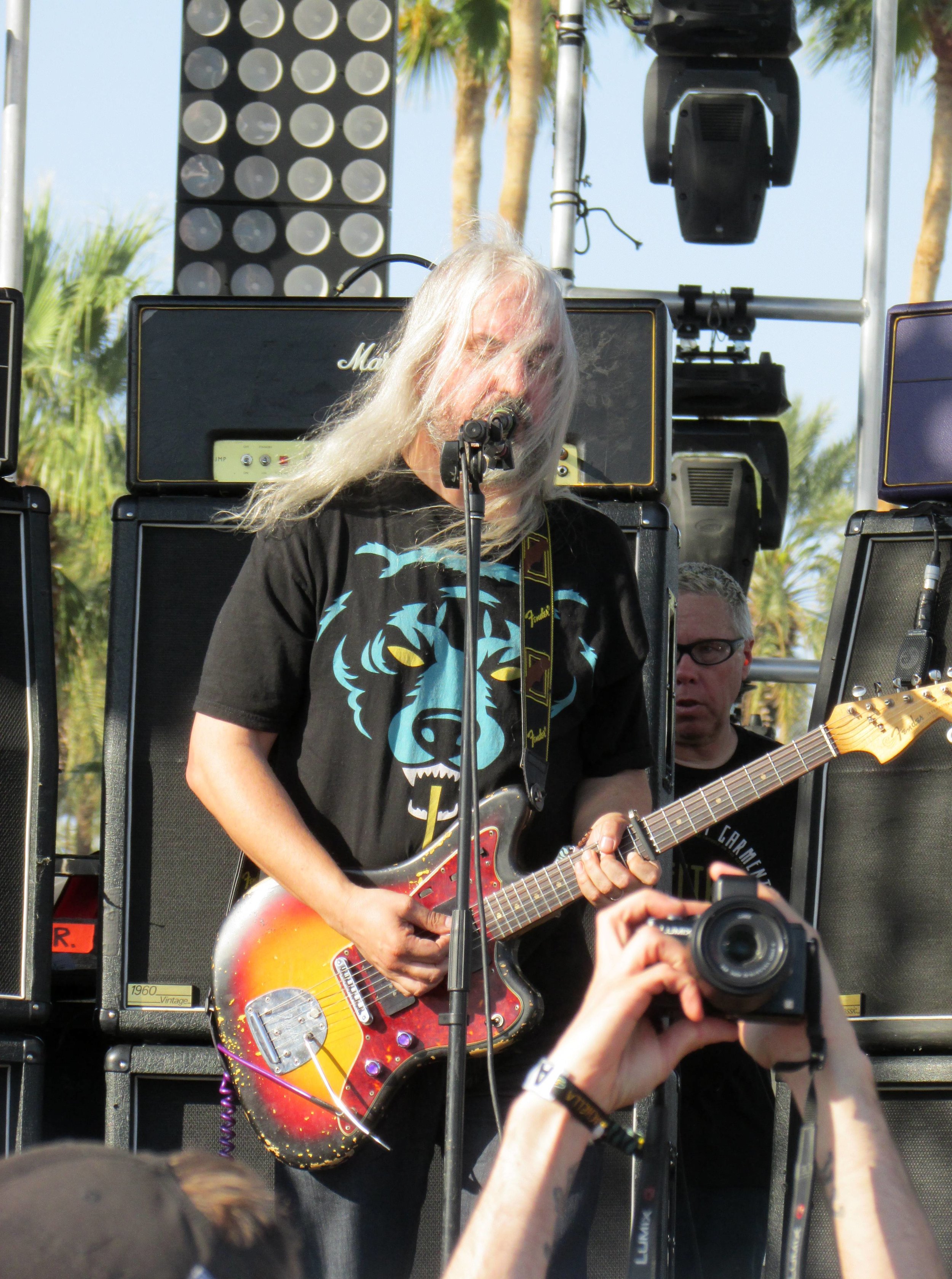 J Mascis, lead singer and guitarist of Dinosaur Jr.