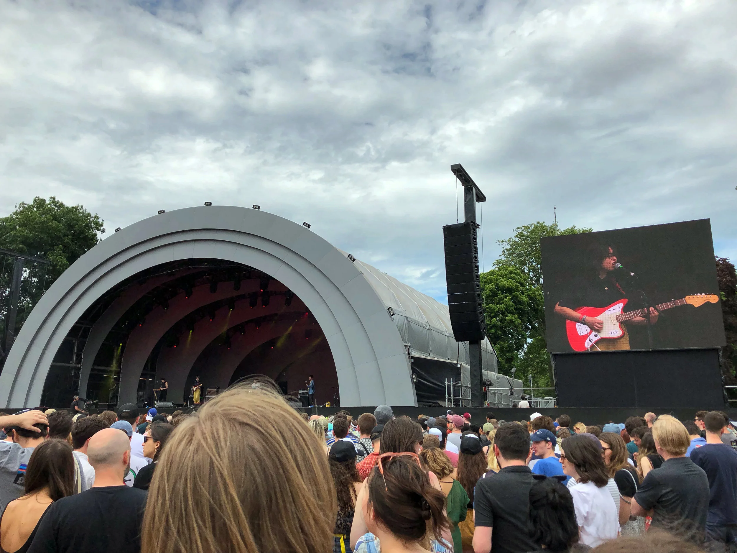 Snail Mail live but not too lively on the North stage at All Points East 2019