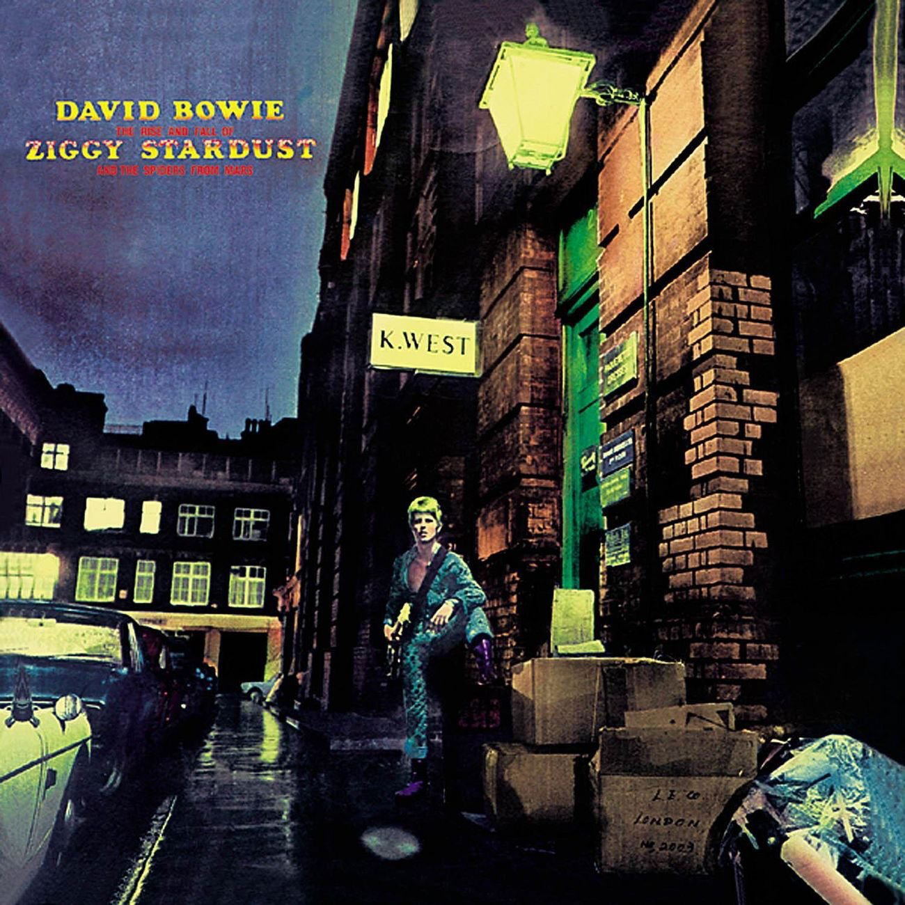 David Bowie - 'The Rise and Fall of Ziggy Stardust and the Spiders from Mars' Album Cover.PNG