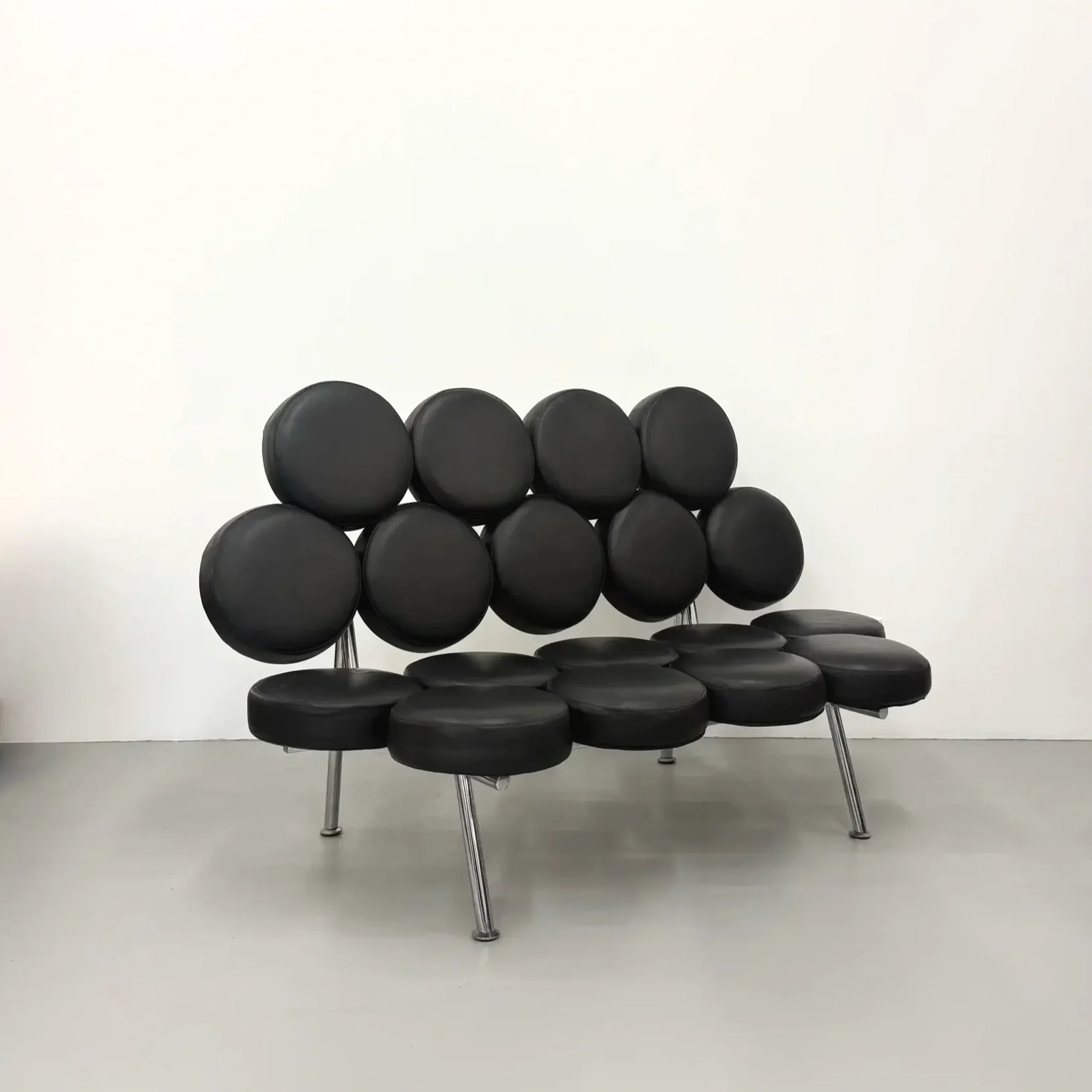 Vintage Oversized Marshmallow Style Modular Sofa