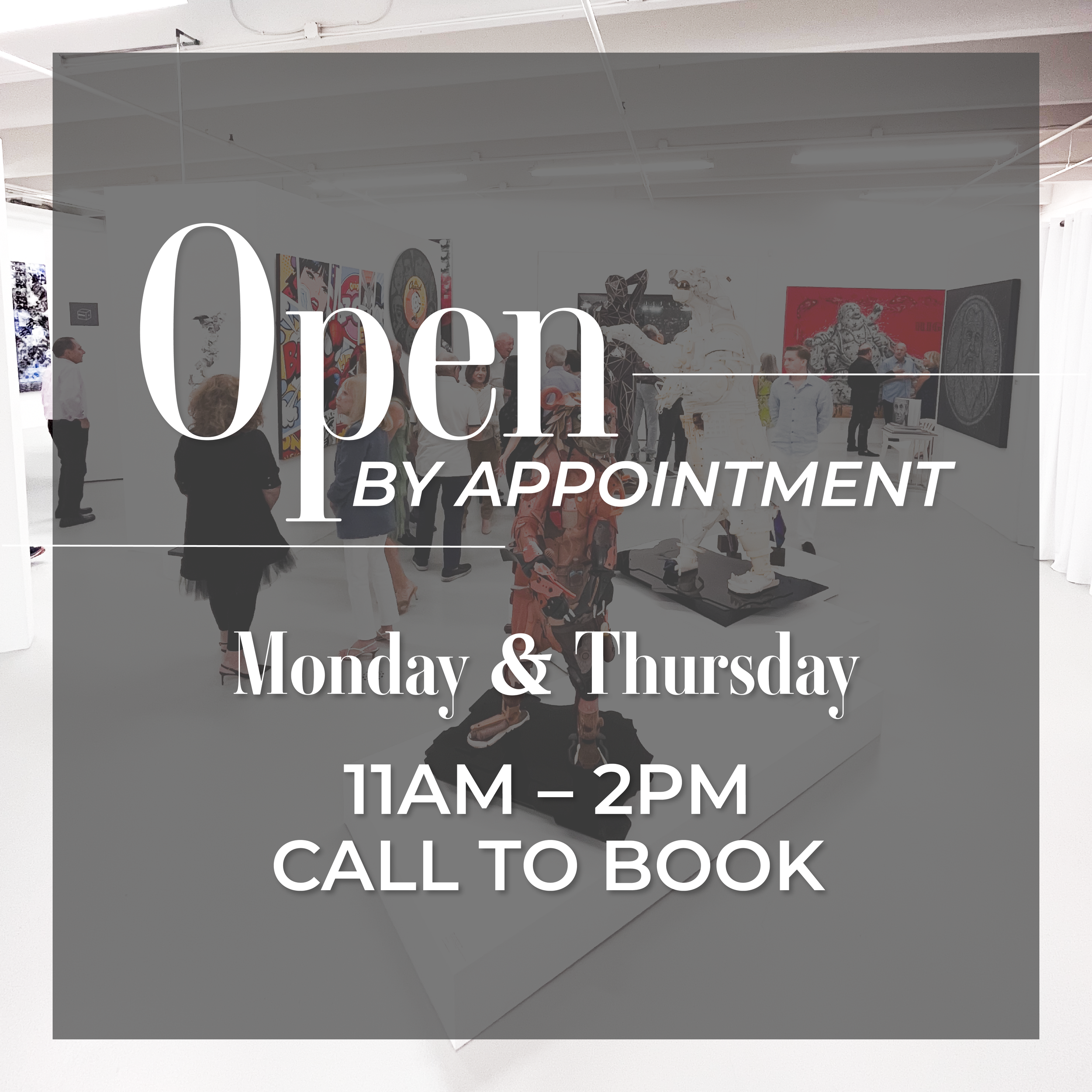 Open by Appointment