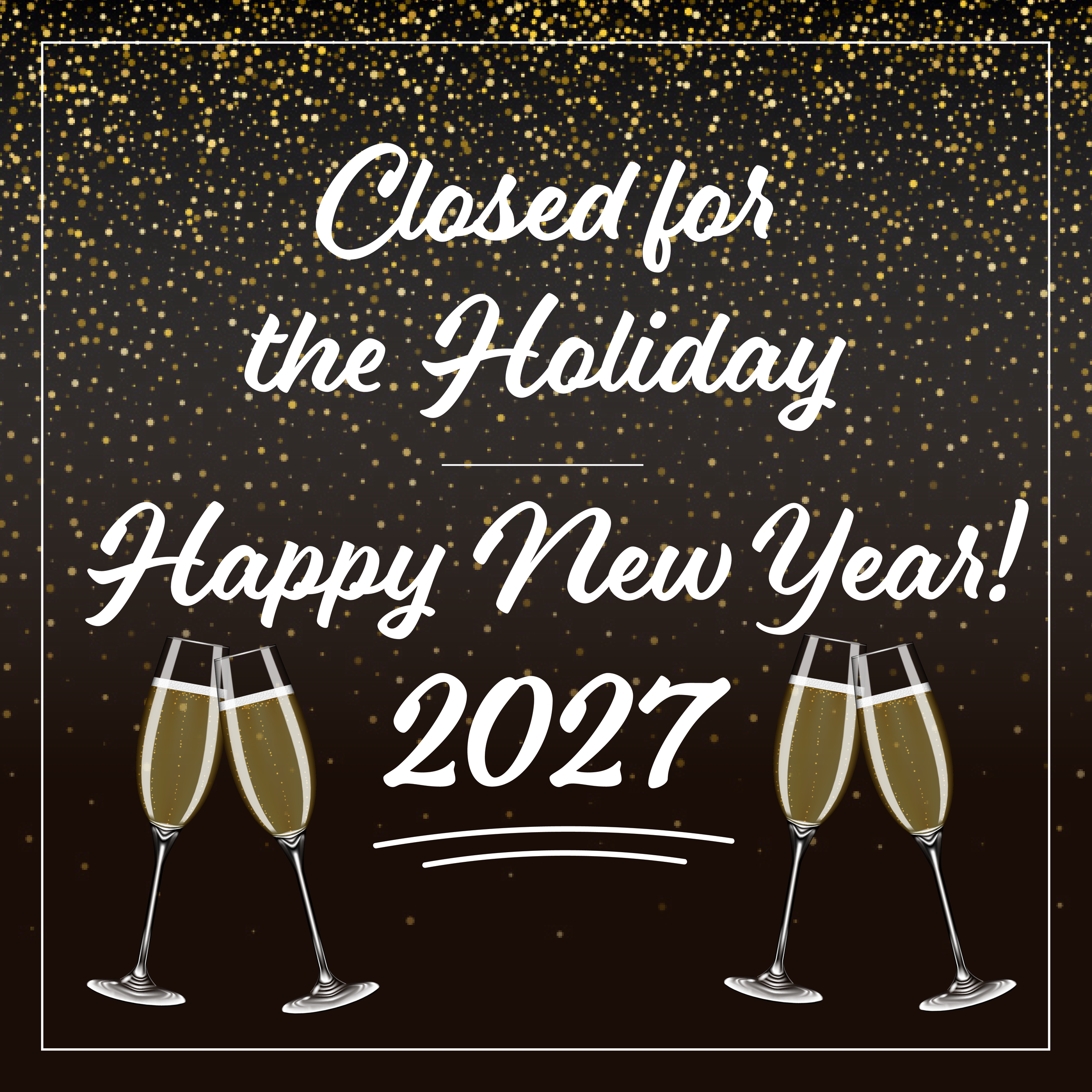 Closed for New Years