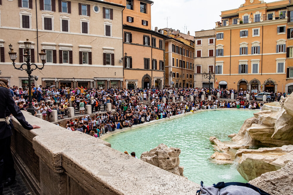 Rome the Trevi Fountain Crowded-1.jpg