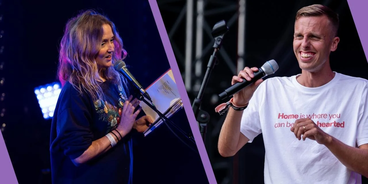 BELFAST - Harry Baker and Hollie McNish