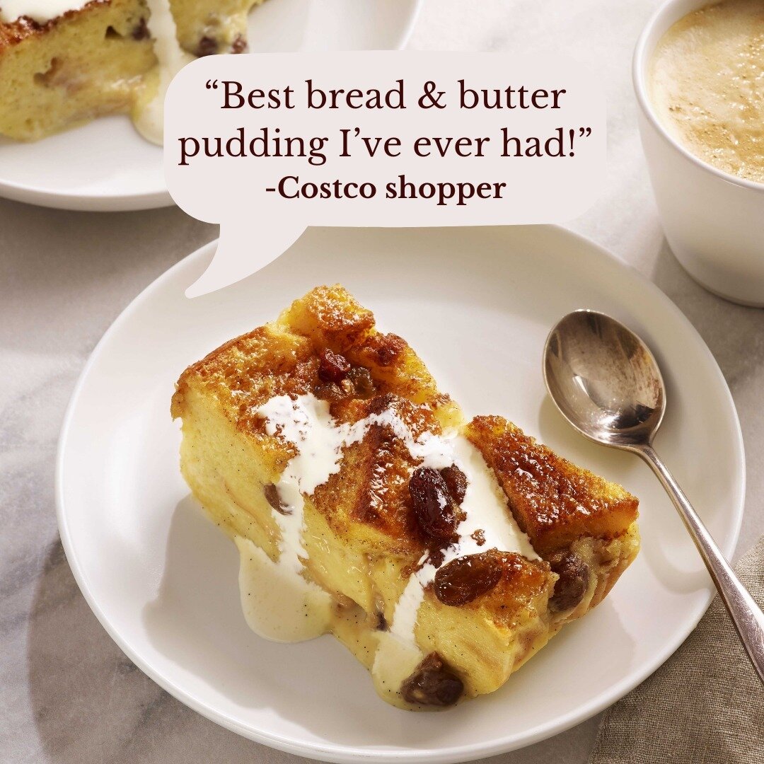 Last week we sampled our Bread &amp; Butter Pudding in all Costco warehouses and received some wonderful feedback from some very happy Costco members.🤎⁠
⁠
We are very excited to be back sampling in Watford Costco tomorrow 9th February until Wednesda