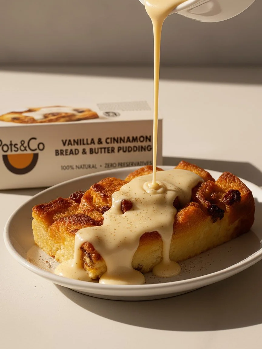 We&rsquo;ve done all the hard work so you don&rsquo;t have to &mdash; a classic, zero-preservative bread &amp; butter pudding that tastes just like your *grandma used to make! 🥄

Out of the box, into a pretty dish&hellip; et voil&agrave;, you look l