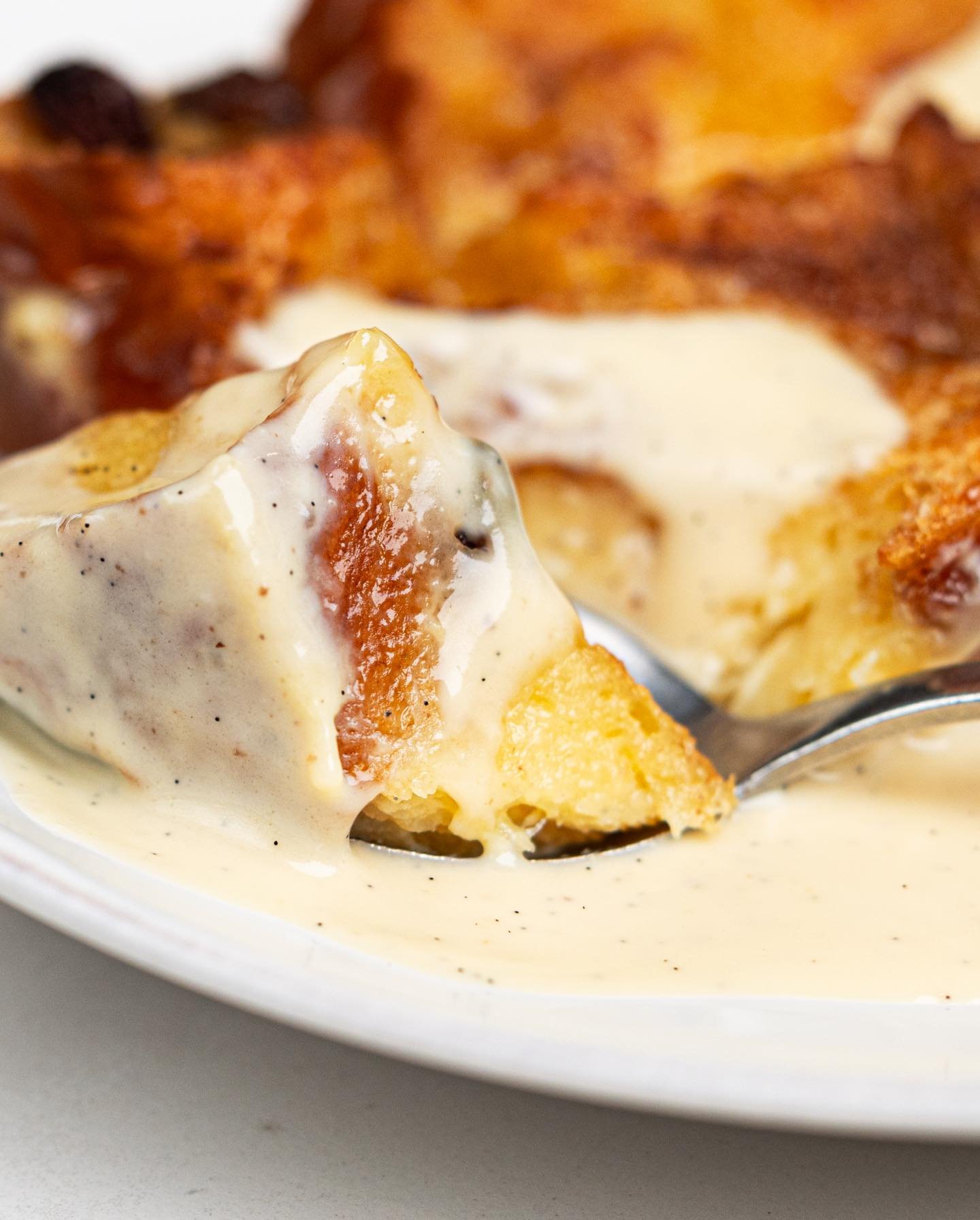 This one&rsquo;s for cold days, old recipes and second helpings. Cosy bread &amp; butter pudding, finished with a generous pour of custard. Find it in your local @coopuk ✨🍞😋