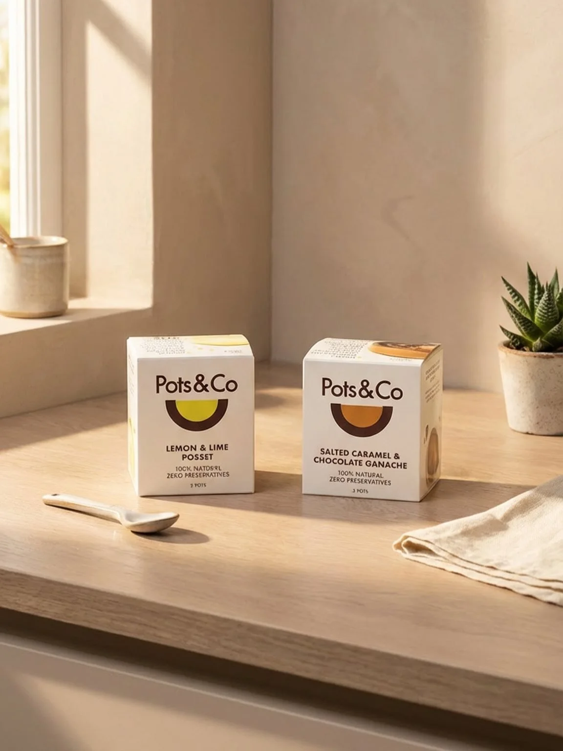 A quiet win in the @ocadouk shop.

Both Lemon and Lime Posset and Salted Caramel Chocolate Ganache from Pots &amp; Co are currently discounted. A very good excuse to stock up. 👏😋