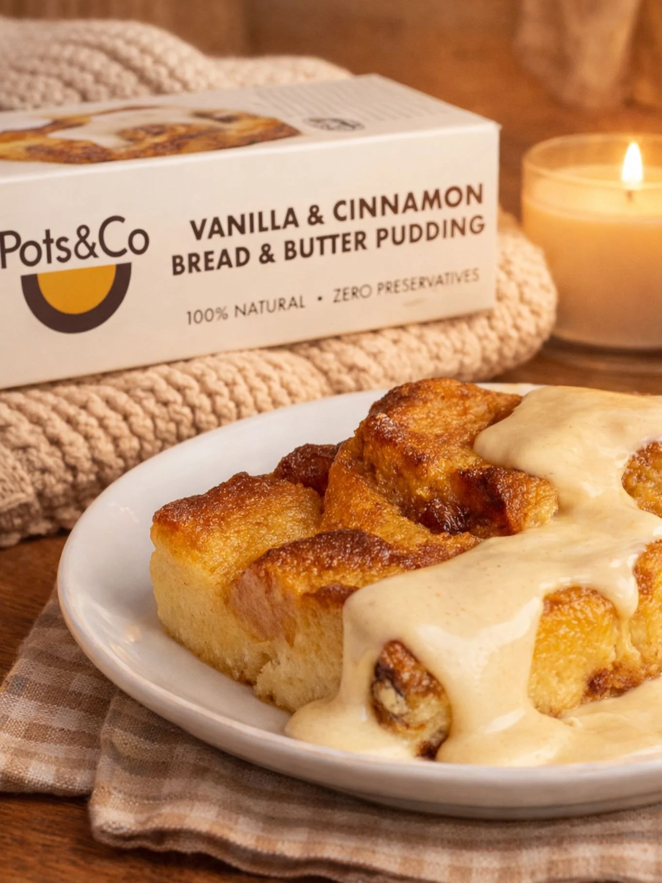 🥄✨ &pound;1 OFF Pots &amp; Co&rsquo;s Vanilla &amp; Cinnamon Bread &amp; Butter Pudding is here! Rich, cosy, and basically a big dessert hug! 🤍

🛒 Grab yours now at Co-op and save! 👉 Run, don&rsquo;t walk, your spoon will thank you @coopuk

*cust
