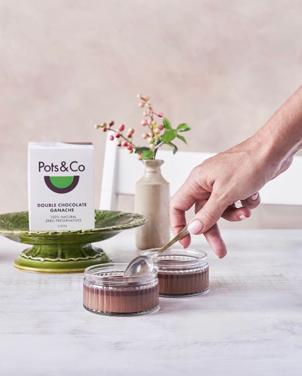 Chocolate pots, but make them effortless! Smooth, rich and seriously satisfying. Now at Waitrose for &pound;3. You&rsquo;re welcome. 💚