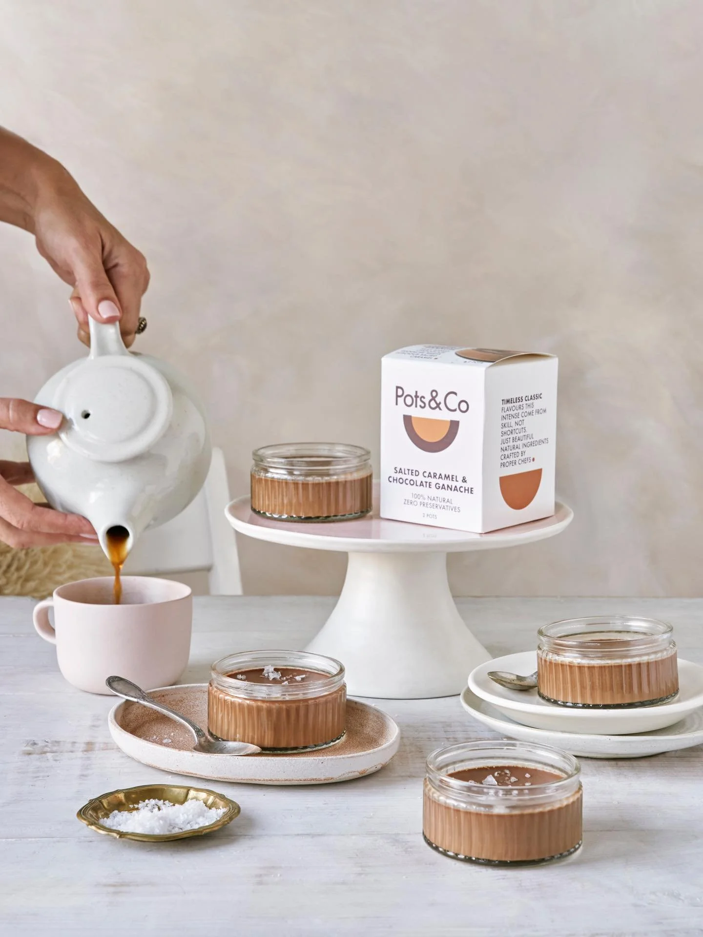Romanticising the afternoon, one dessert pot at a time. @waitrose 🫖😋