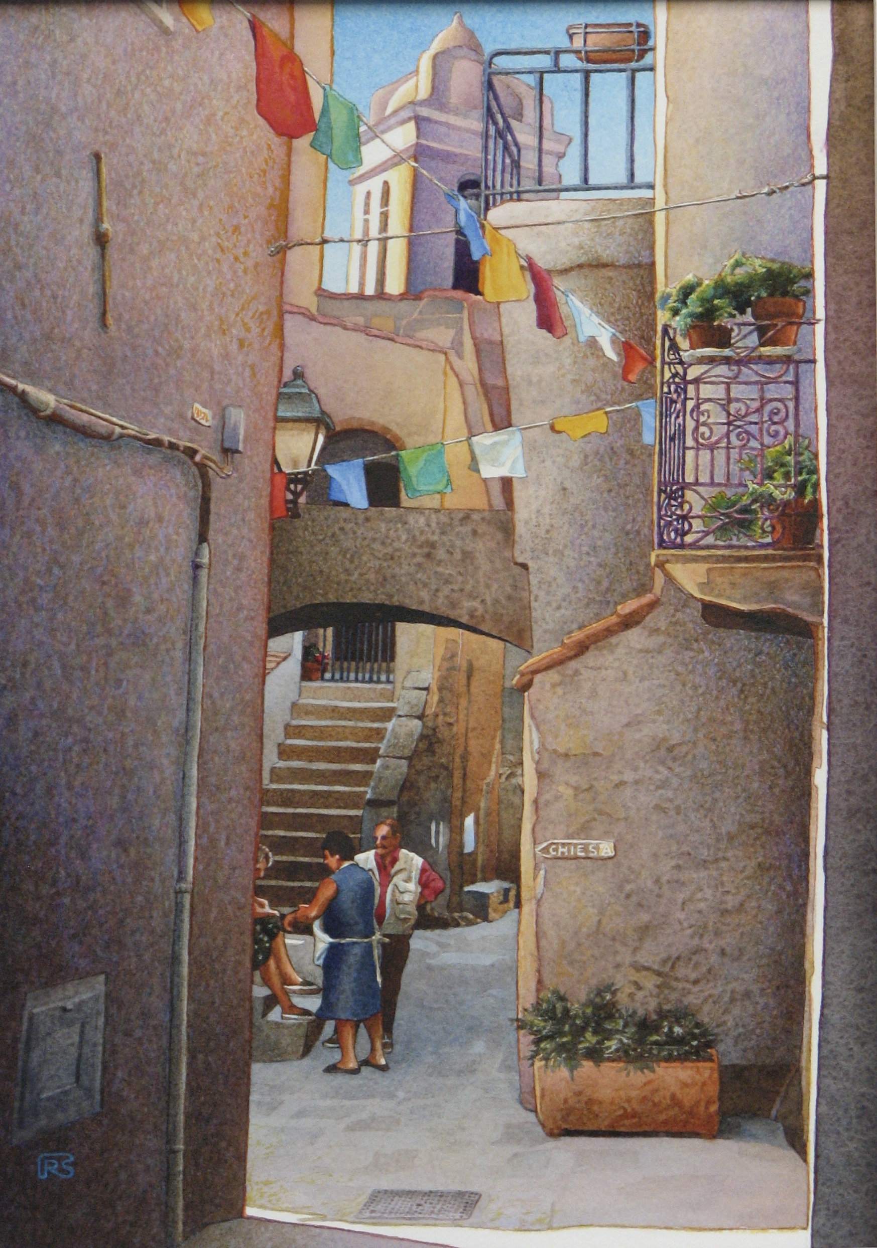 Street Scene, Giglio Island
