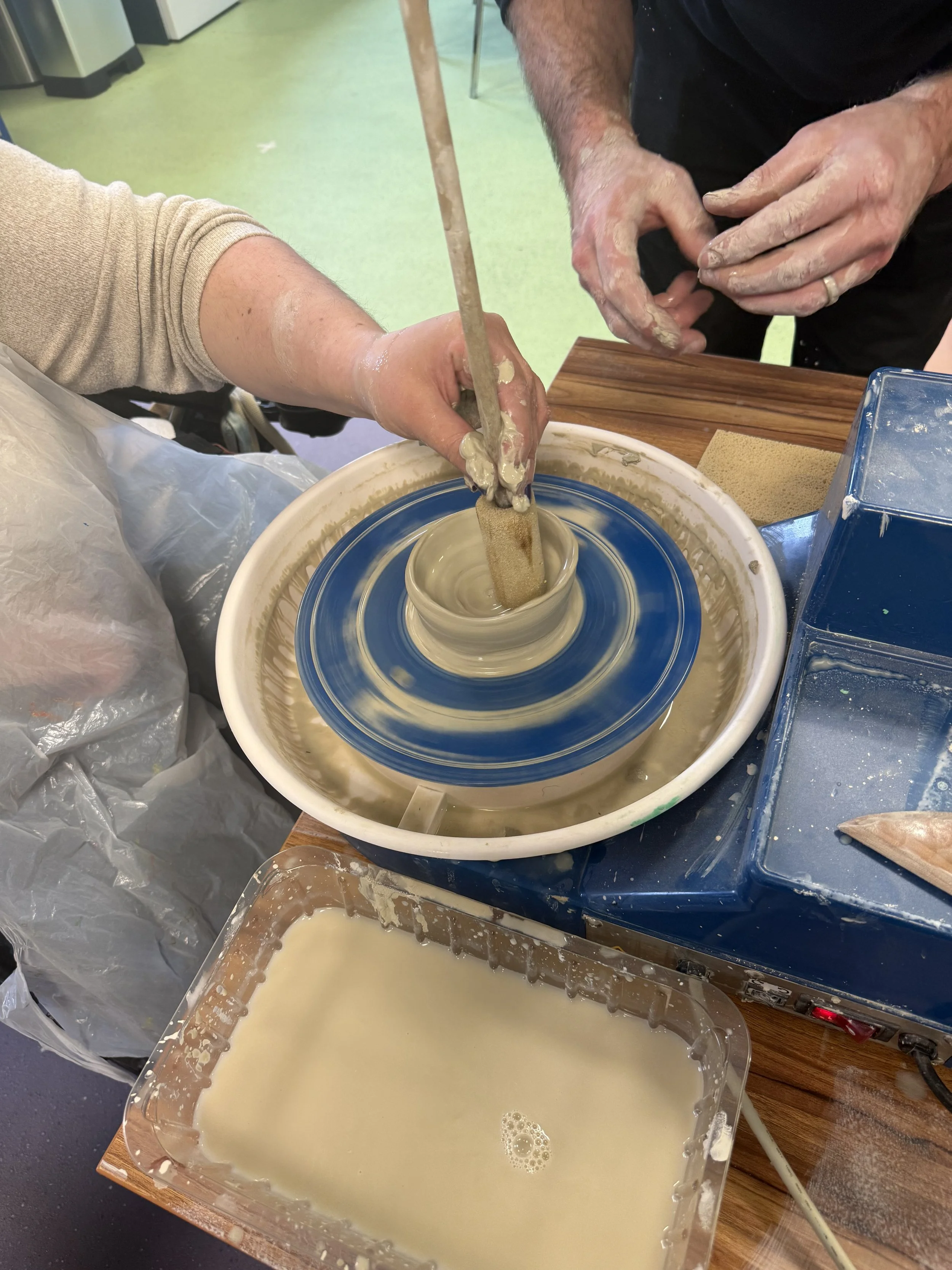 Session 7 Pottery Throwing | Brain Injury Matters