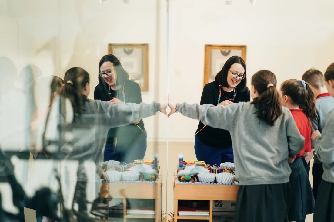 WORKSHOP | Linen Lab Schools’ Gallery Visit to F.E. McWilliam Gallery &amp; Studio