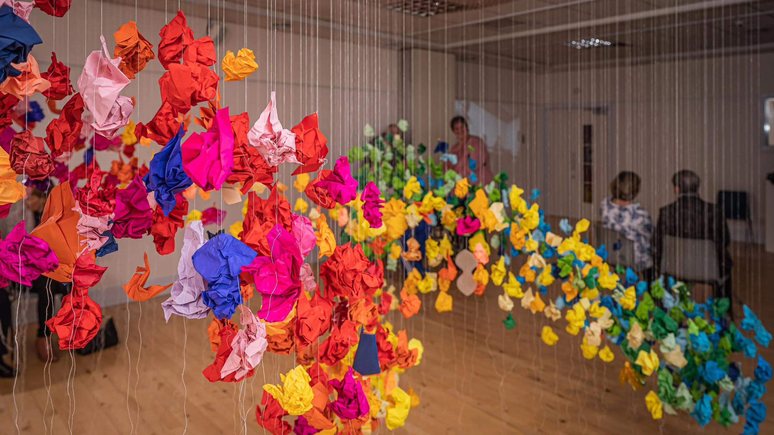  The installation  Re-Framing  is a collaboration between Rachel and participants from local charity  Brain Injury Matters NI .&nbsp;  Re-Framing  is a visual representation ofa cyclical journey of change and transformation after acquired brain injur