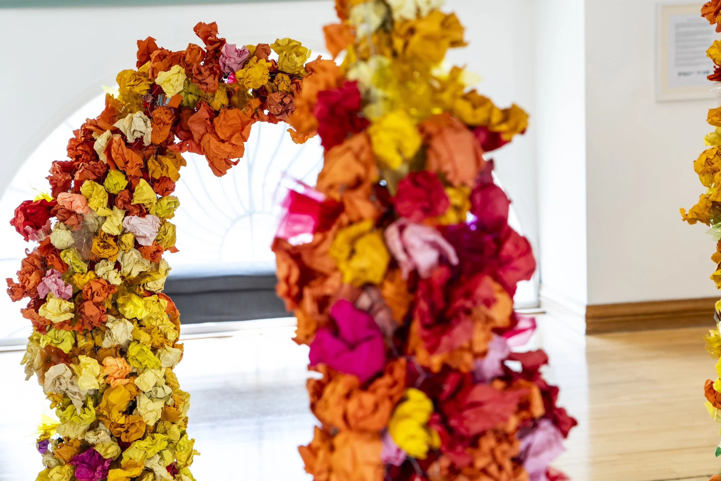   Reframing VI  installation is a collaborative artwork created with people living with acquired brain injury (ABI) from the charity Brain Injury Matters. It was inspired by objects in&nbsp; The Art of the Possible &nbsp;exhibition at the Ulster Muse