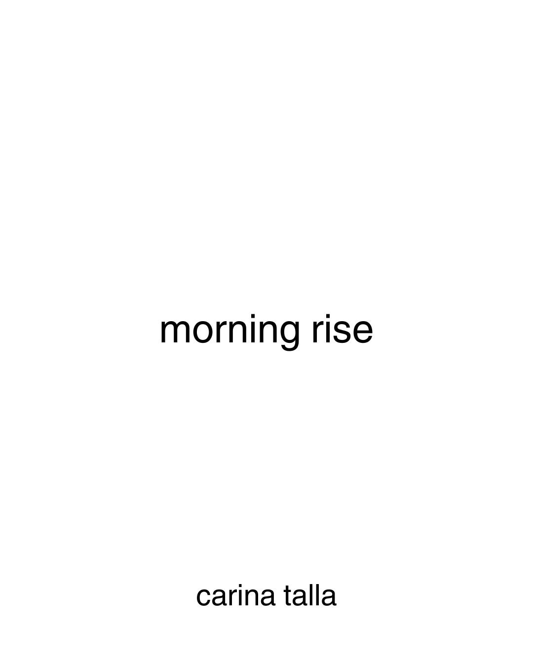 Morning Rise Meditation