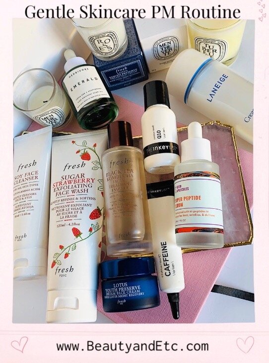 fresh skincare routine