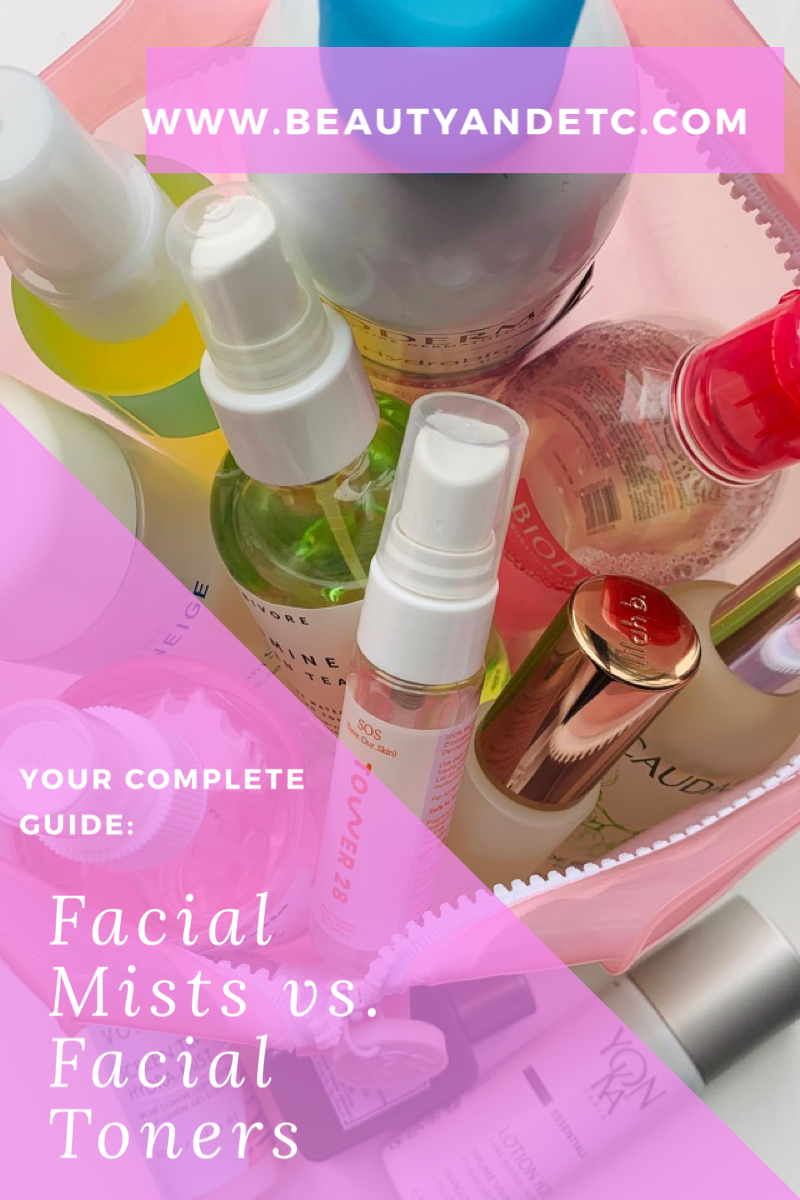This or That: Facial Mists vs. Facial Toners