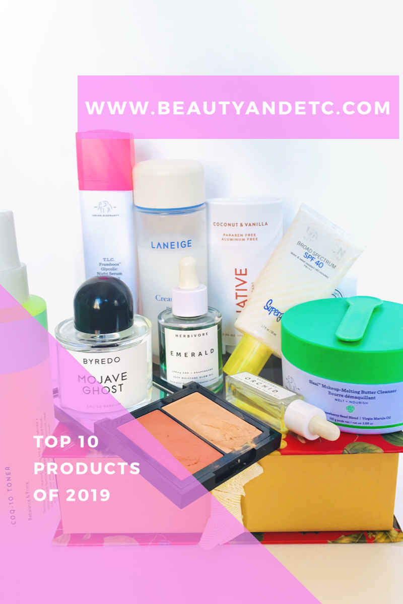 Top 10 Beauty Products of 2019