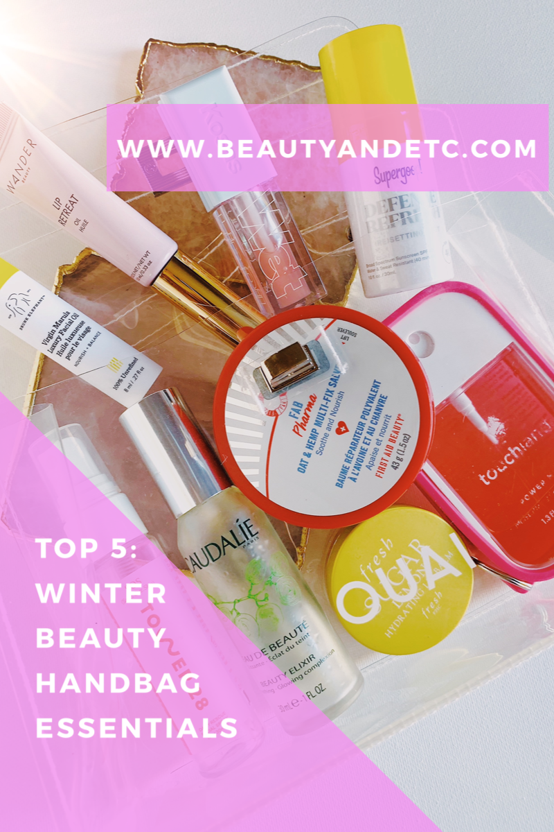 TOP 5: Winter Beauty Handbag Essentials
