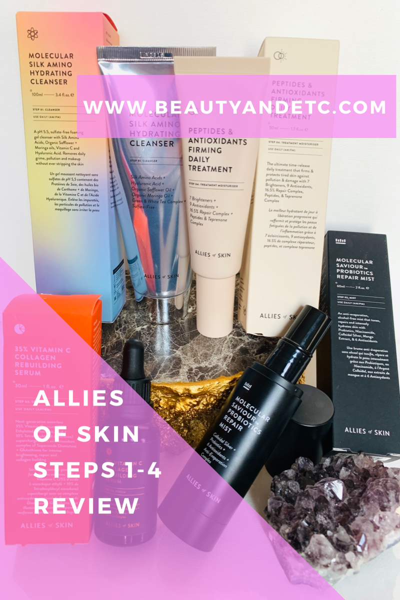 Allies of Skin - Steps 1-4 Review