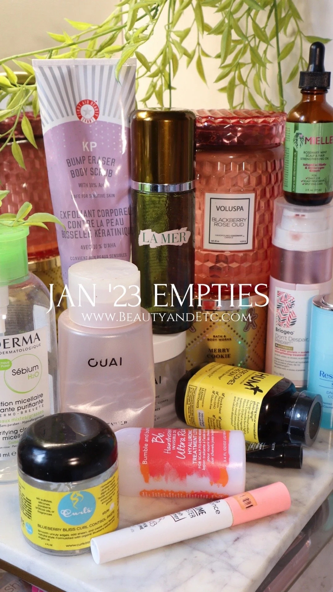 January '23 Empties 