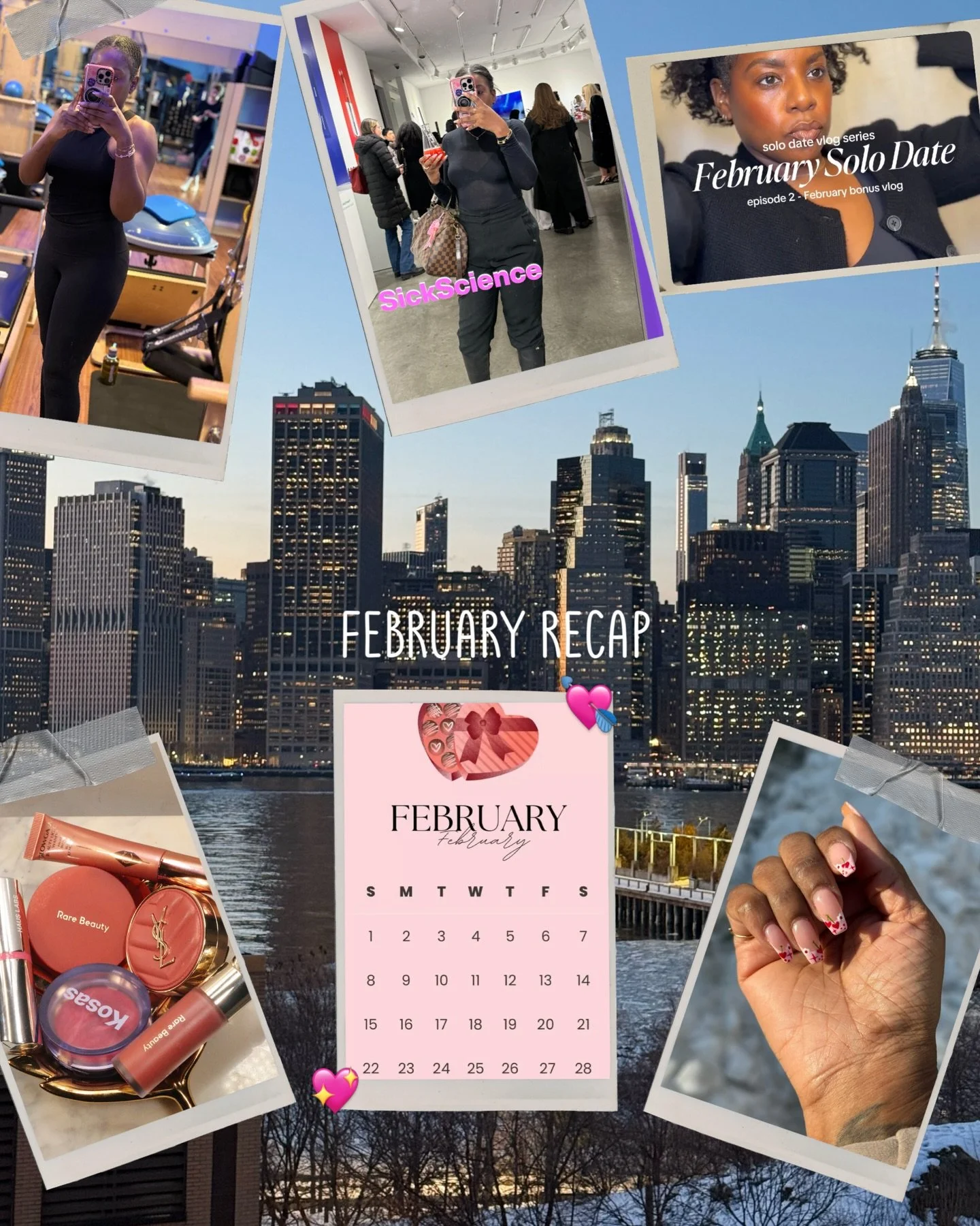 📸 roll : February a month of little hearts &amp; big memories 💕 what are some of your memorial moments from the month? 💖⠀
February was full in the quietest ways &mdash; two solo dates (vlogs on the feed), museum days, sweet time with friends, and 
