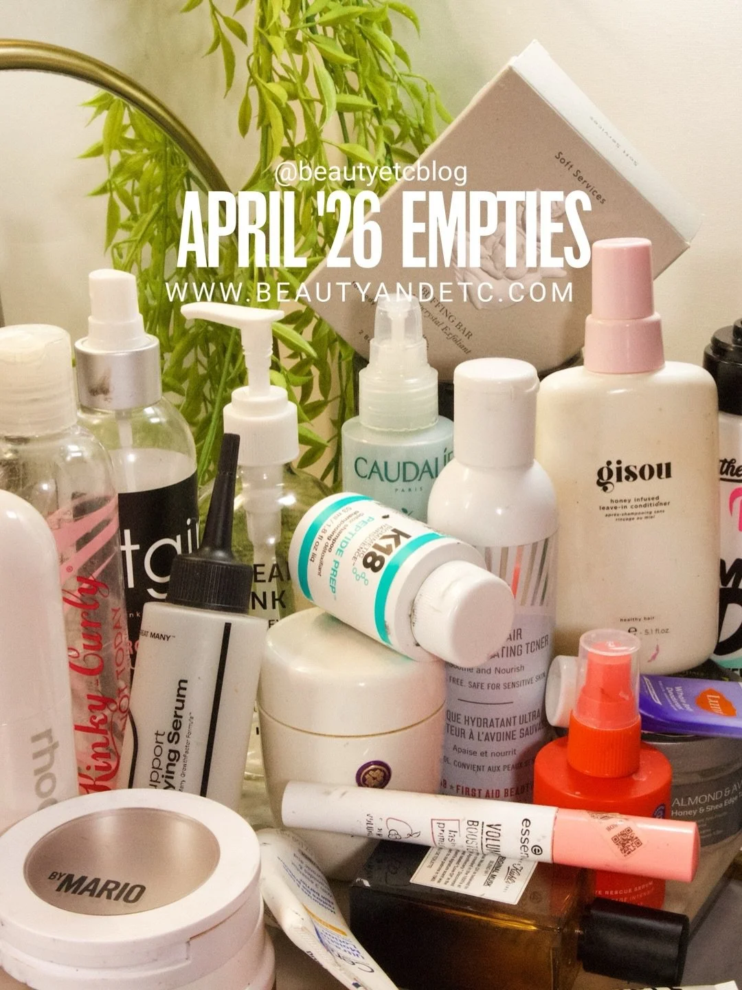 ON THE BLOG | April Empties &mdash; If there&rsquo;s one thing my beauty collection teaches me every month, it&rsquo;s that finishing products is much harder than buying them. I have a full review of each product here along with a giveaway as a littl