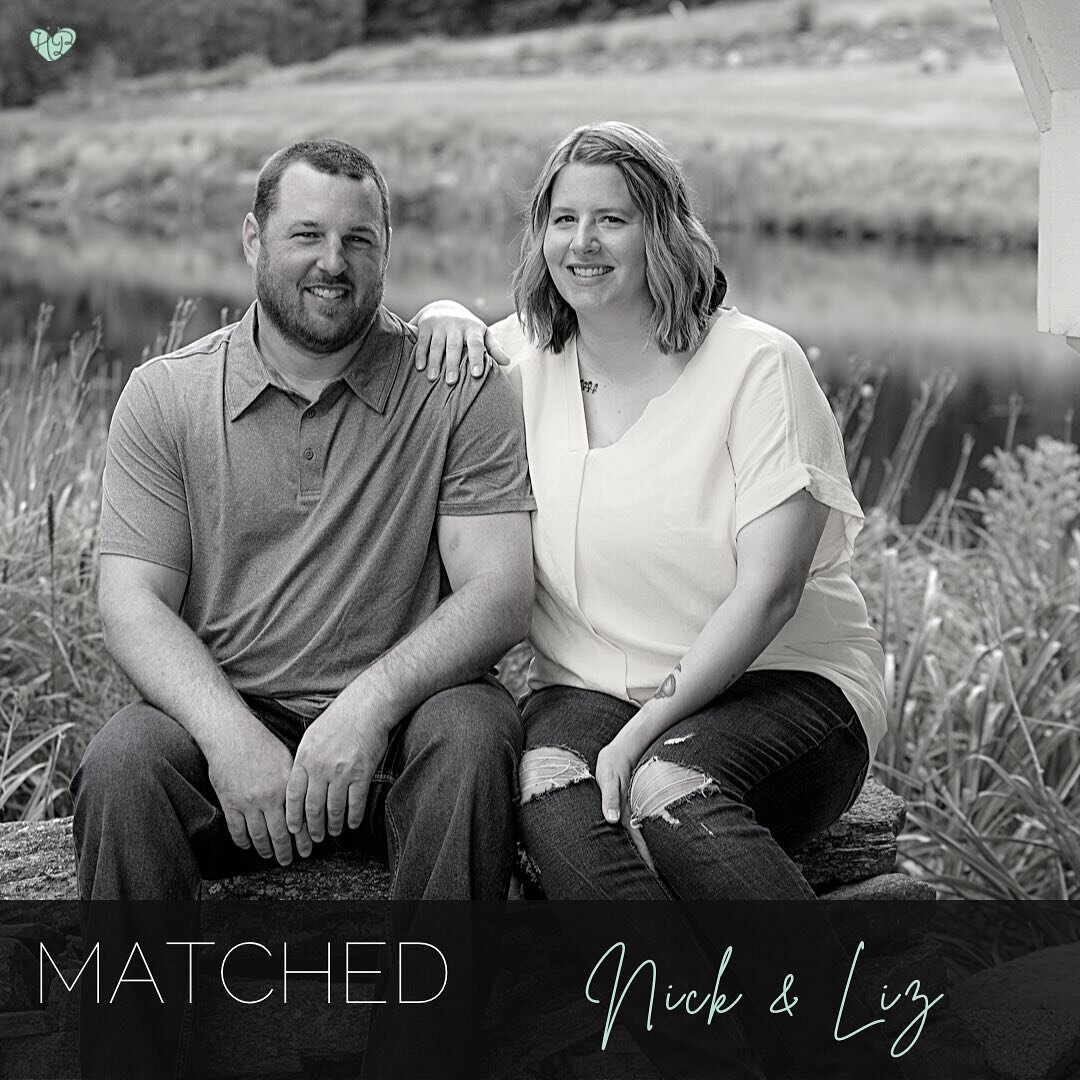 It&rsquo;s a match!💛

Congratulations to Nick &amp; Liz who were recently chosen by an expectant mom due in early June. 

This family of 5 completed their home study at the end of January and were chosen less than 2 months later. 💛