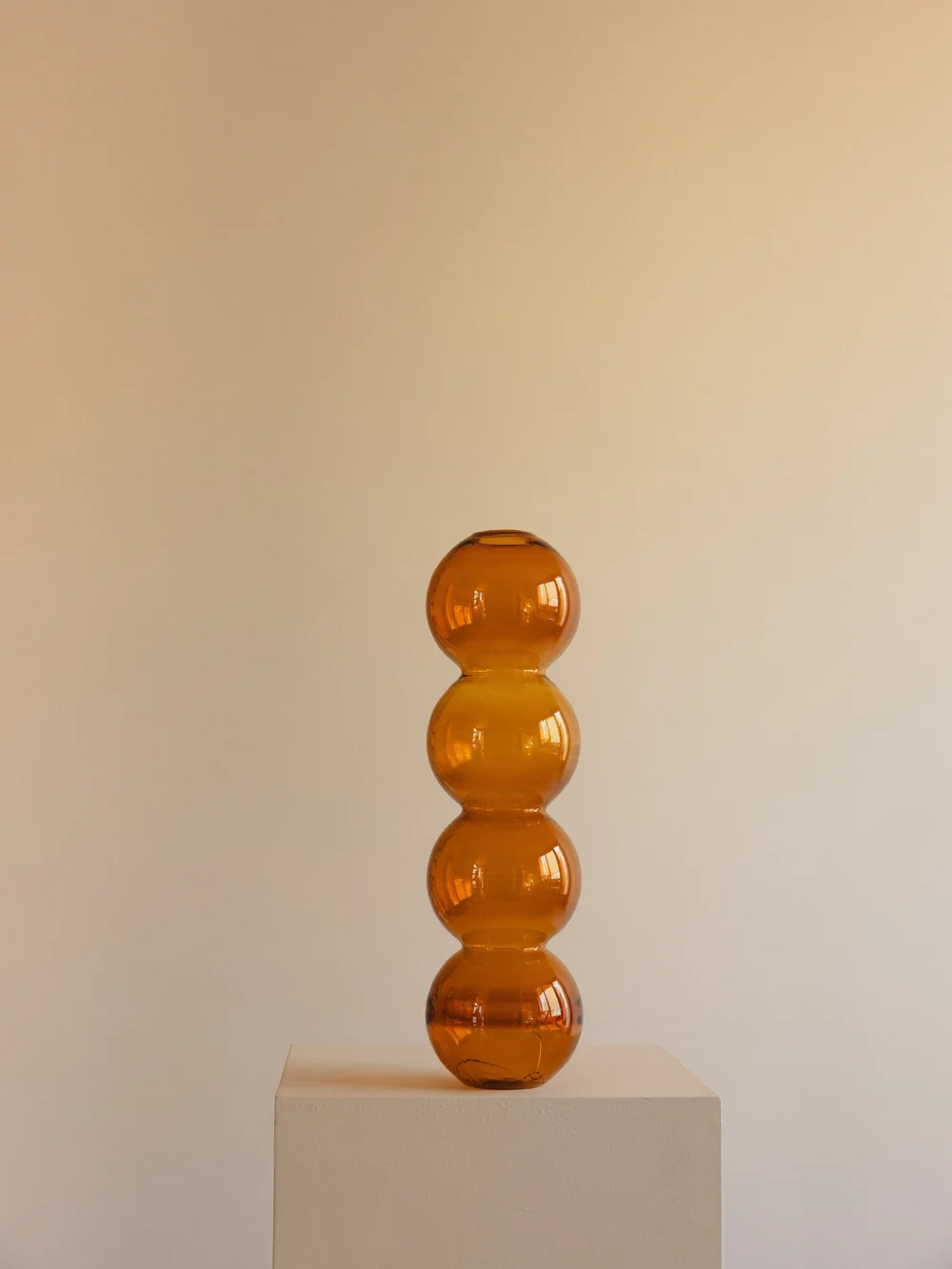 Bubbles Vase Ambar — Valeria Vasi