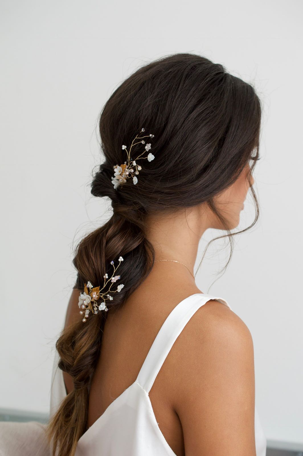 18+ Boho Wedding Hair Brunette