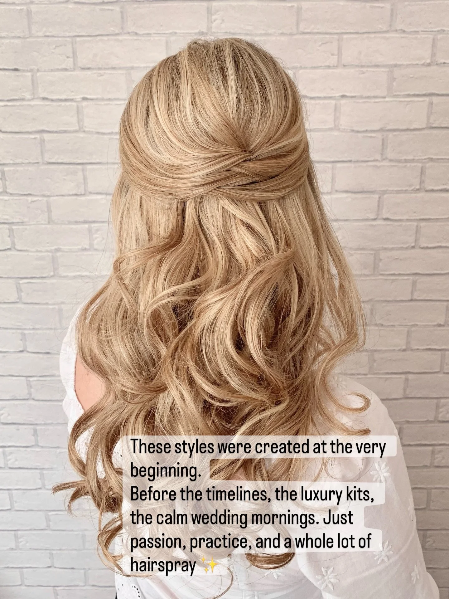 These photos take me right back to the beginning 🤭 when I was finding my style, learning my craft, and pouring everything into every single bride.
Not perfect. Not polished. But full of heart 💖
Every wedding morning since has been shaped by moments