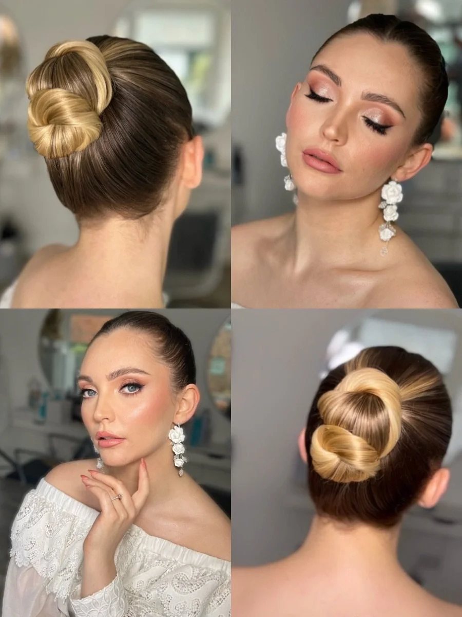 A smooth, sleek bridal hairstyle is timeless elegance in its purest form. It&rsquo;s polished yet effortless, allowing the bride&rsquo;s features, dress and overall presence to truly shine. There&rsquo;s something incredibly powerful about hair that&