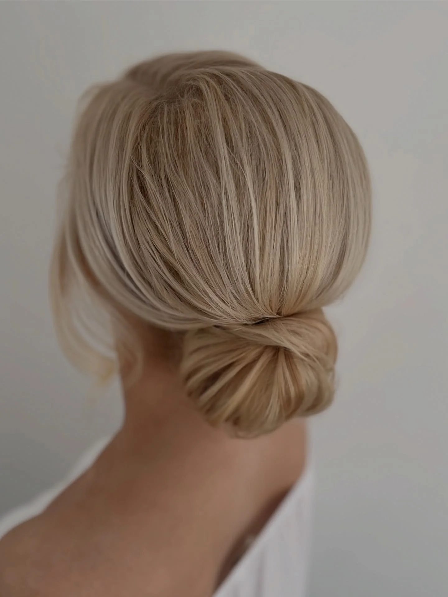 Elegant &amp; sophisticated. 
What more could a bride ask for 👌

Save for your bun inspiration 

Wedding hairstyles
Low buns 
Hair tutorials 
Updo for brides 
 Bridal hair Essex 
Bridal Hair Suffolk