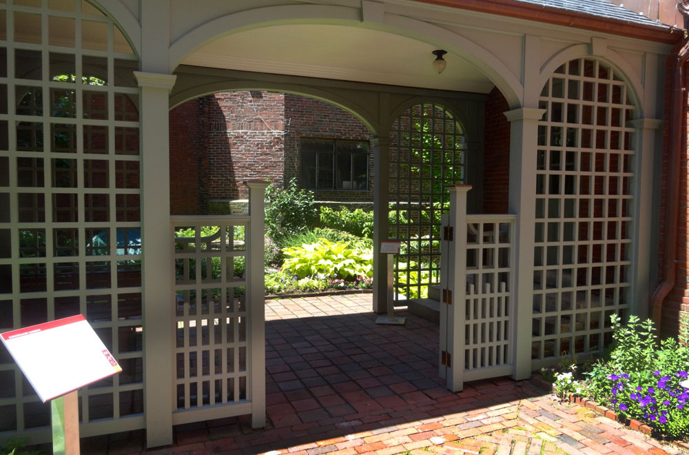 Visit the Children's Gate at Longfellow Garden Club