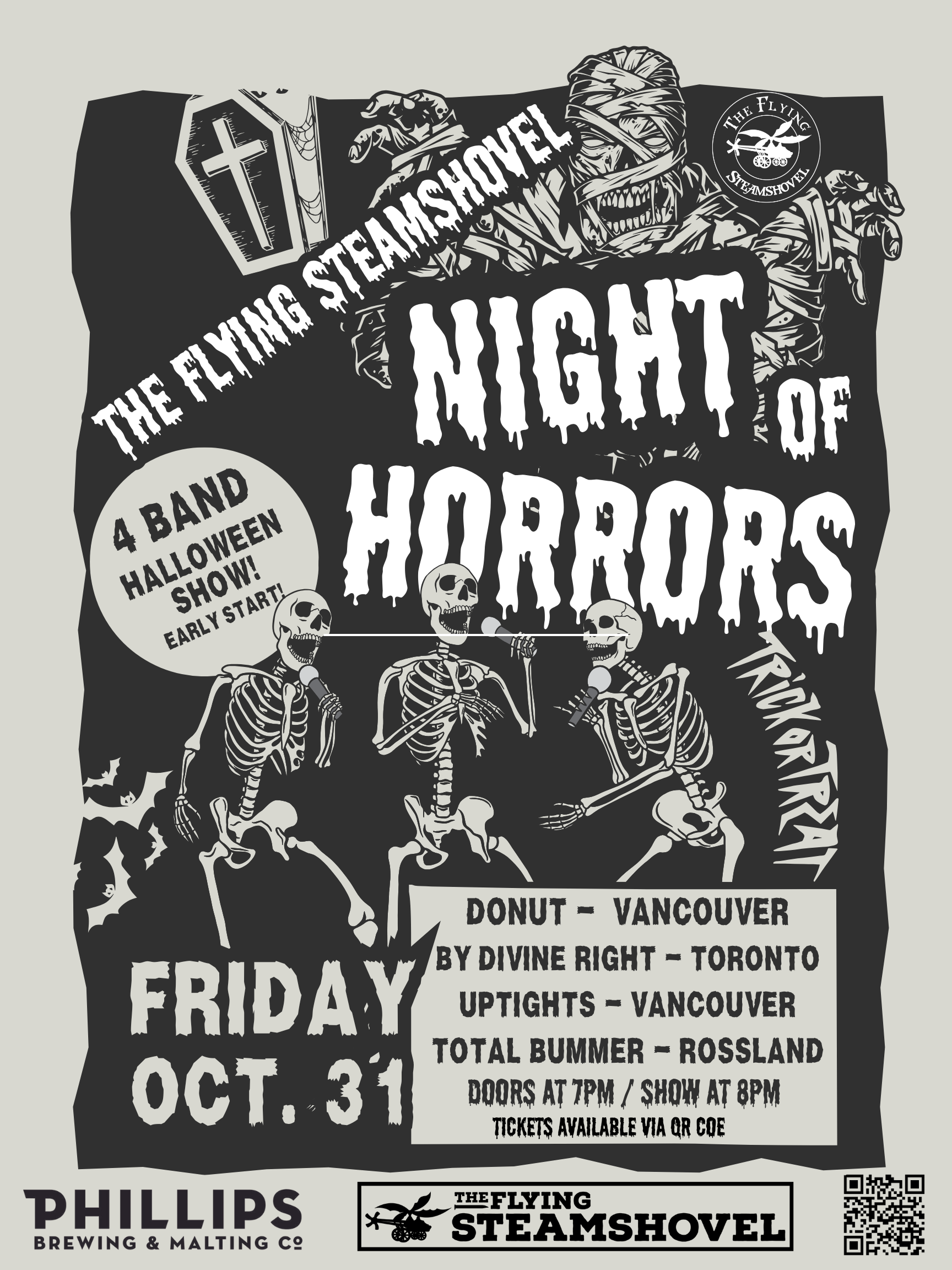 Halloween Night of Horrors-DONUT W/ DIVINE RIGHT &amp; UPTIGHTS