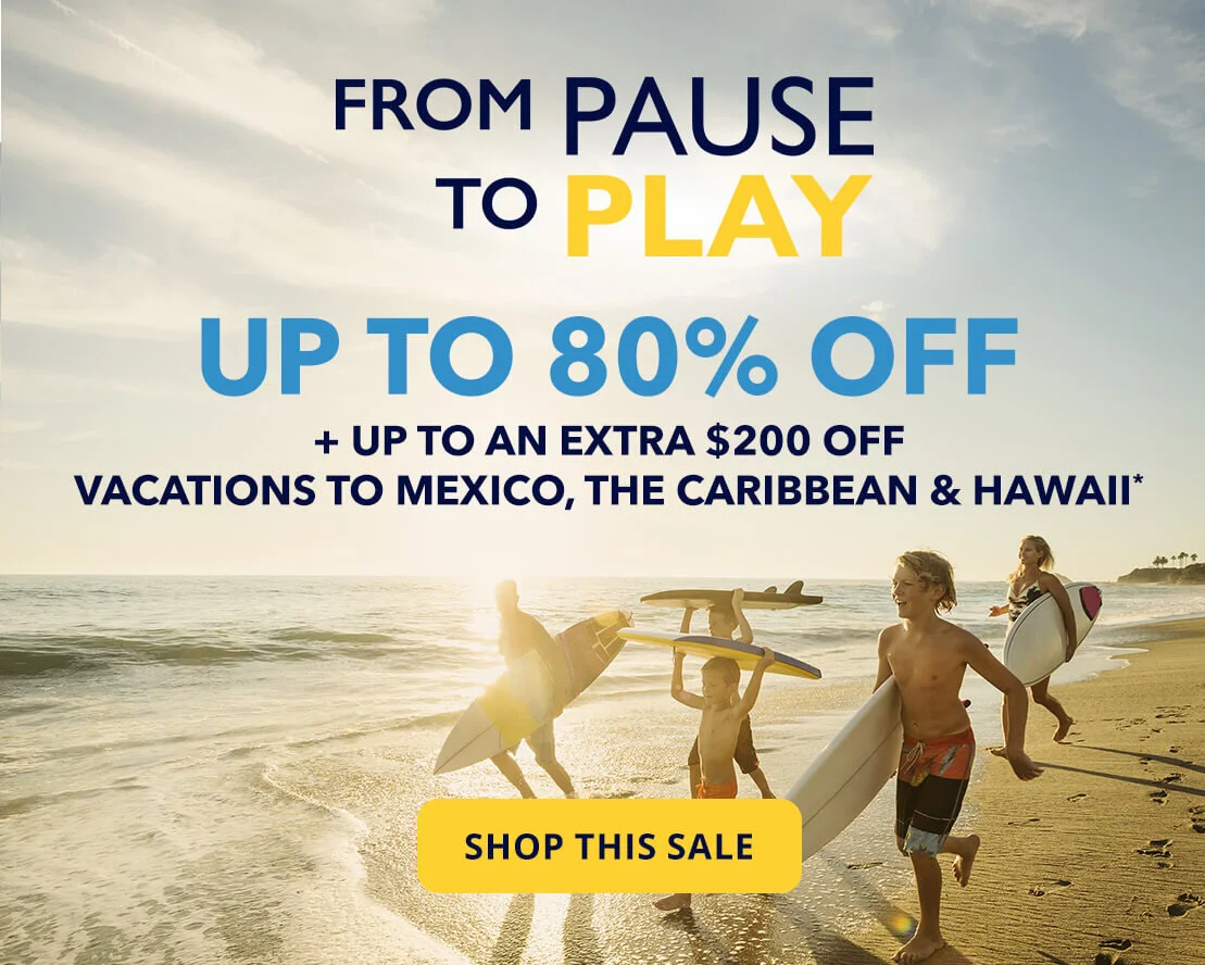 Funjet Vacations - banner ad