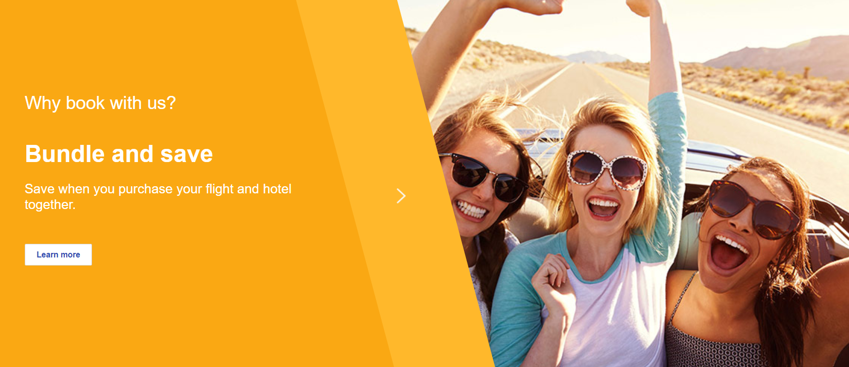 Southwest Vacations - Homepage rotator banner