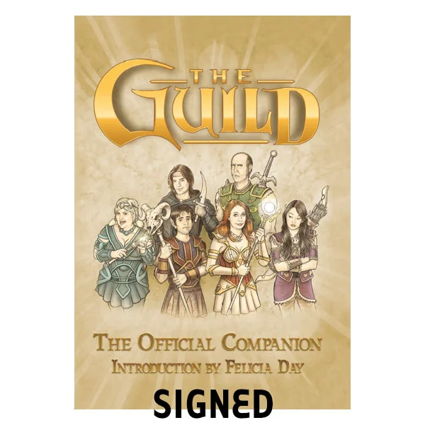 The Guild Official Companion Signed by Felicia Day