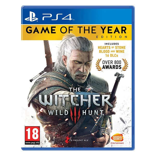 The Witcher 3 Game of The Year Edition PS4